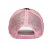's Ponytail DOUBLE SEQUIN Reversible Magic Sequin Snapback Hat Baseball cap  eb-73666695